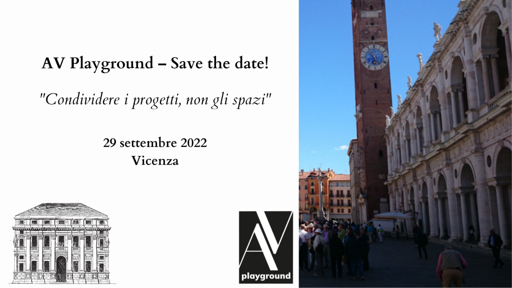 AV Playground – Save the date!