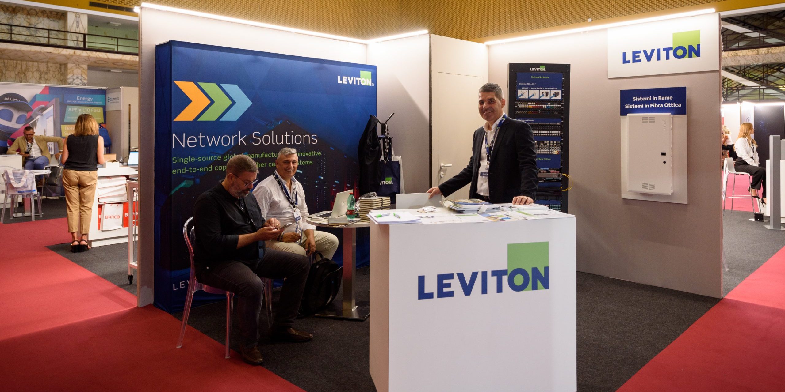 Leviton Network Solutions, a Roma per formazione e tecnologie